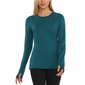 Spyder ladies brushed longsleeve crew neck